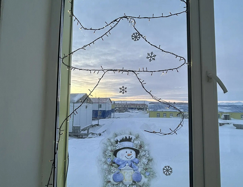 Новогодние окна